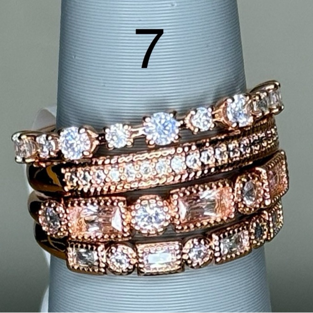 Bomb Party Delicates Diamond CZ on Rose Gold - Picture 1 of 4